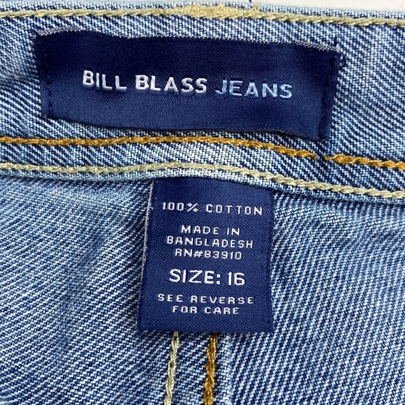 Blue Denim Women's Shorts - Picture 7 of 13